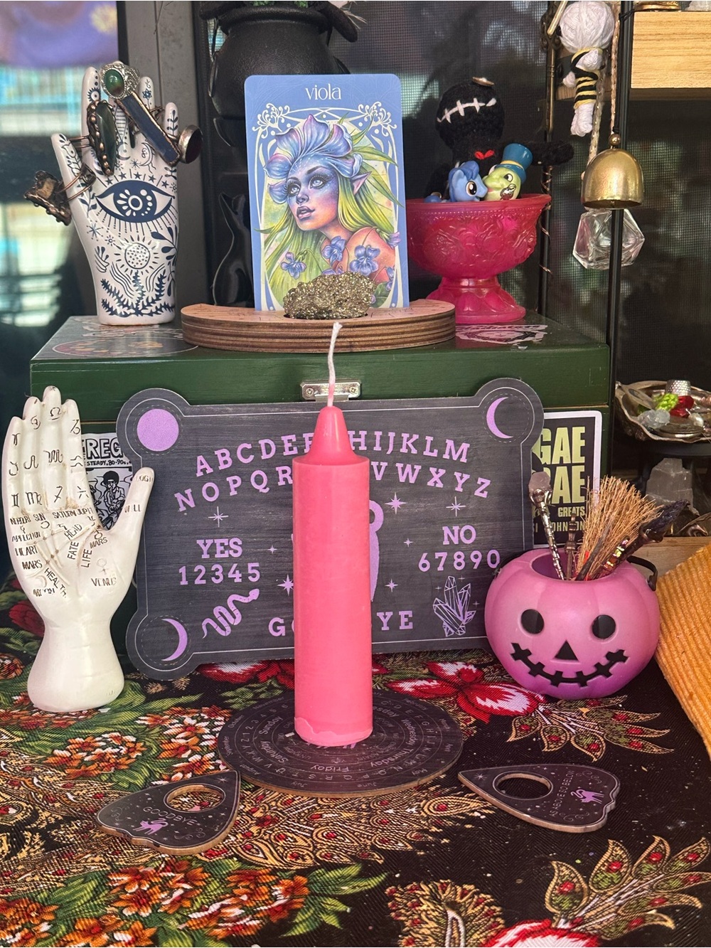 Jumbo Hot Pink Spell Candle